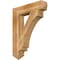 Ekena Millwork Imperial Arts & Crafts Rough Sawn Bracket, Western Red Cedar, 6"W x 30"D x 38"H BKT06X30X38IMP03RWR - alternate 1